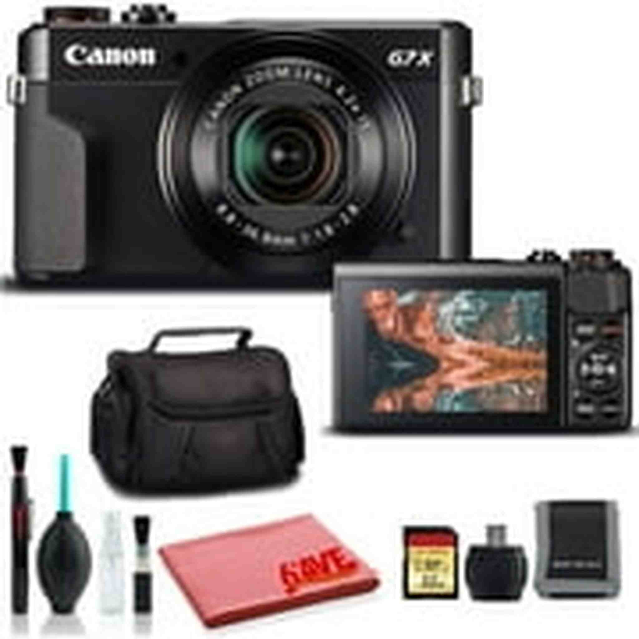 Canon PowerShot G7 X Mark II Digital Camera International Model - Ultimate Kit