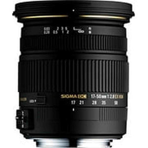 Sigma 17-50mm F/2.8 EX DC OS HSM FLD Large Aperture Standard Zoom Lens for Nikon Digital DSLR Camera - Renewed - Reconditioned Sigma