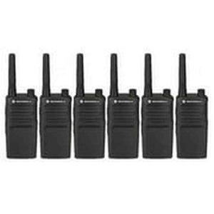 6 Pack of Motorola RMM2050 Two way Radio Walkie Talkies Motorola