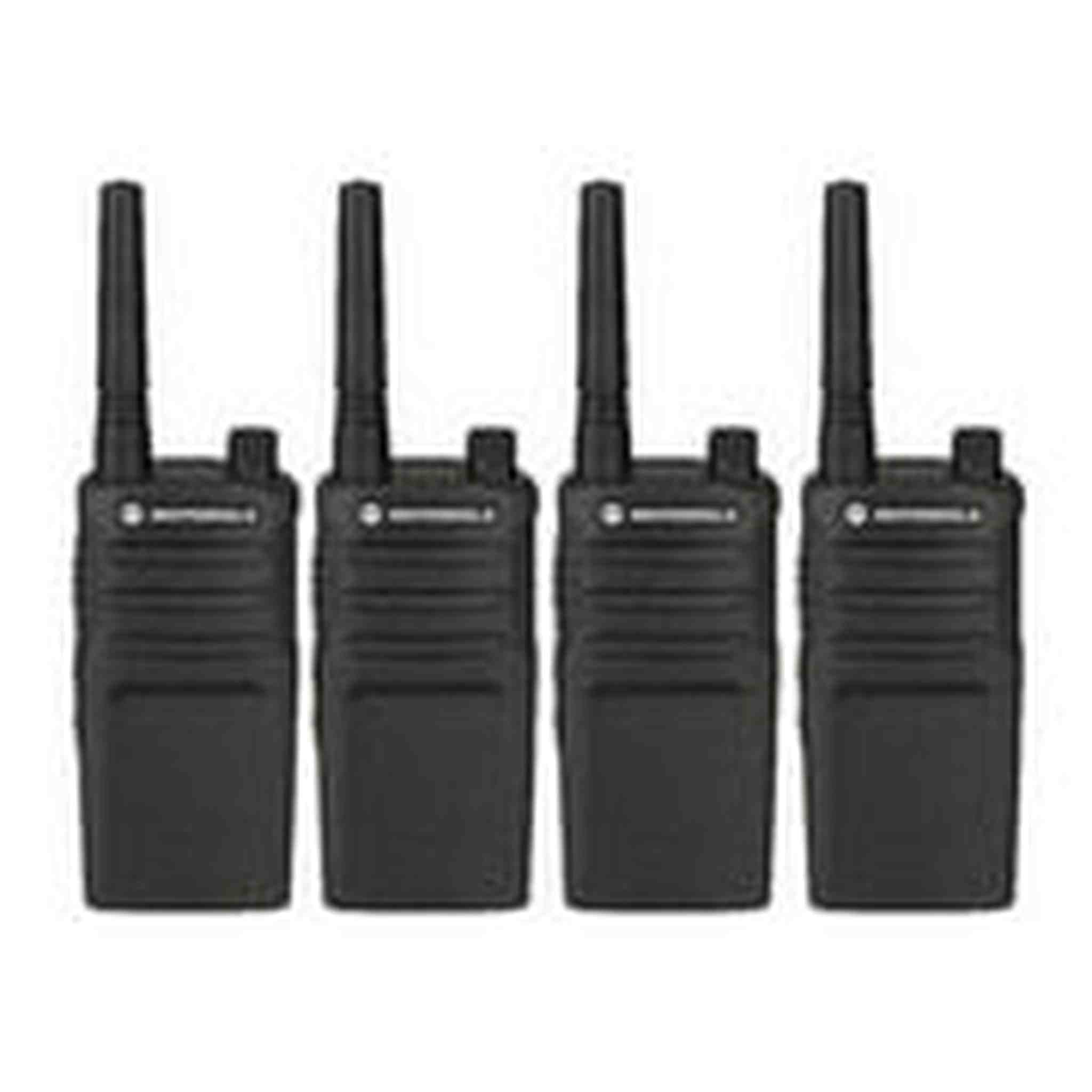 4 Pack of Motorola RMU2040 Two way Radio Walkie Talkies UHF Motorola