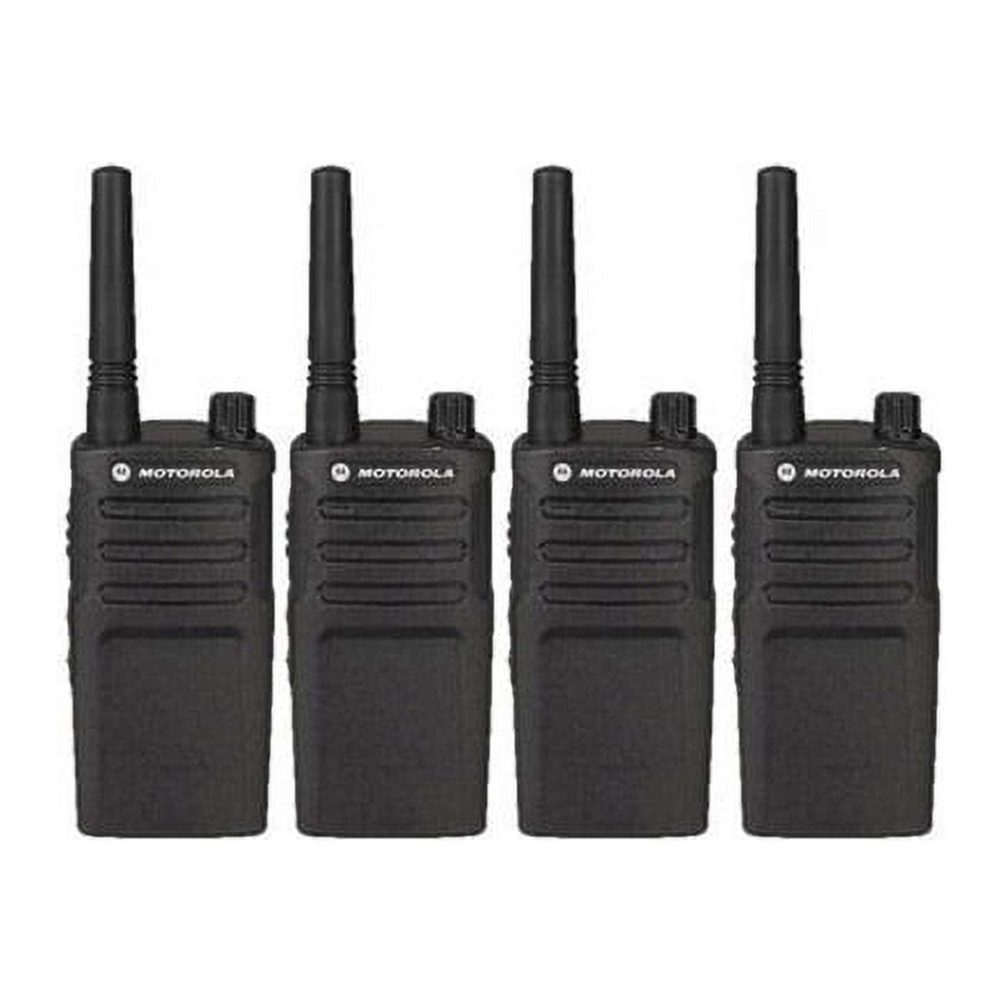 4 Pack of Motorola RMU2040 Two way Radio Walkie Talkies UHF Motorola