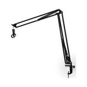 ULTIMATE SUPPORT JSBCM50 JamStands Series External Spring Style Ultimate Broadcast Mic Stand Dual Exterior Spring Design Ergonomic Adjust Knob Sturdy Table Clamp System Ultimate Support