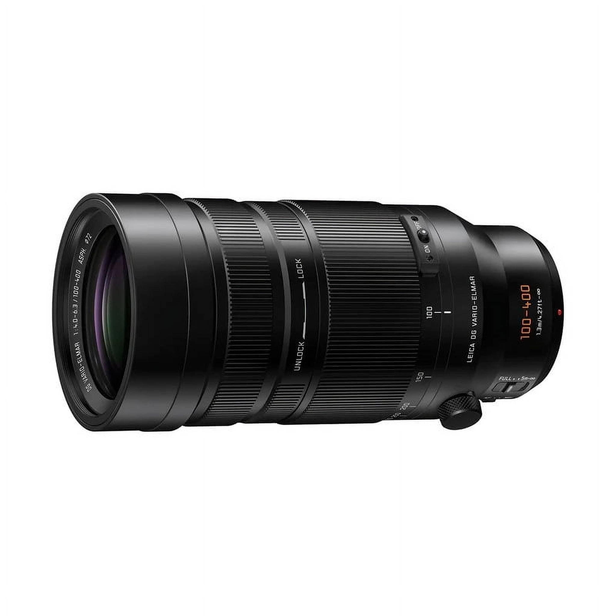 Panasonic LUMIX H-RSA100400 100-400mm, F4.0-6.3 II ASPH, Micro Four Thirds Camera Lens Panasonic