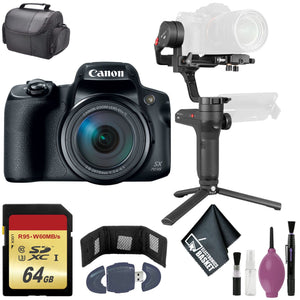 Zhiyun-Tech WEEBILL LAB Handheld Stabilizer - Canon PowerShot SX70 HS Digital Camera - 64GB Case Zhiyun-Tech