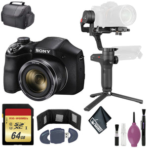 Zhiyun-Tech WEEBILL LAB Handheld Stabilizer - Sony Cyber-shot DSC-H300 Digital Camera Black - 64GB Case
