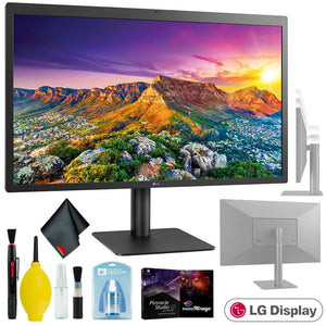 LG UltraFine 27MD5KL-B 27" 16:9 5K Monitor - CLEANING KIT - Corel Pinnacle Studio Ultimate 22 & Corel PhotoMirage PC LG
