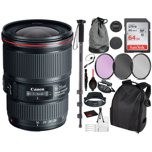 Canon RF 85mm f/1.2L USM Lens 3447C002 Essential Bundle Kit for Canon EOS - International Model No Warranty