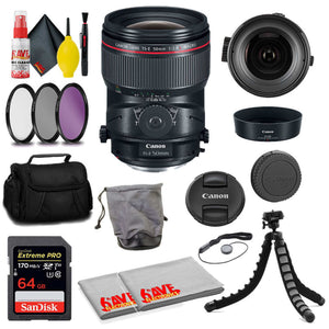 Canon TS-E 50mm f/2.8L Macro Tilt-Shift Lens + SanDisk 64GB Card + MORE Canon
