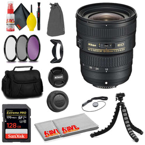 Nikon AF-S NIKKOR 18-35mm f/3.5-4.5G ED Lens Intl Model + MORE Nikon