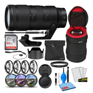 Nikon NIKKOR Z 70-200mm f/2.8 VR Lens 20091 Intl Model Bundle + 64GB SD Card - Reconditioned Nikon