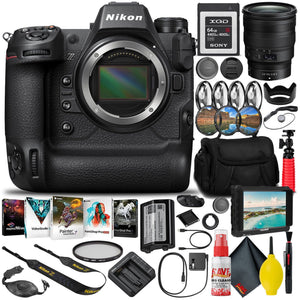 Nikon Z9 Mirrorless Camera 1669 with 24-70mm Lens + 64GB XQD Card INTL - Reconditioned Nikon