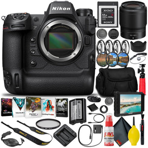 Nikon Z9 Mirrorless Camera 1669 with 50mm Lens + 64GB XQD Card INTL - Reconditioned Nikon