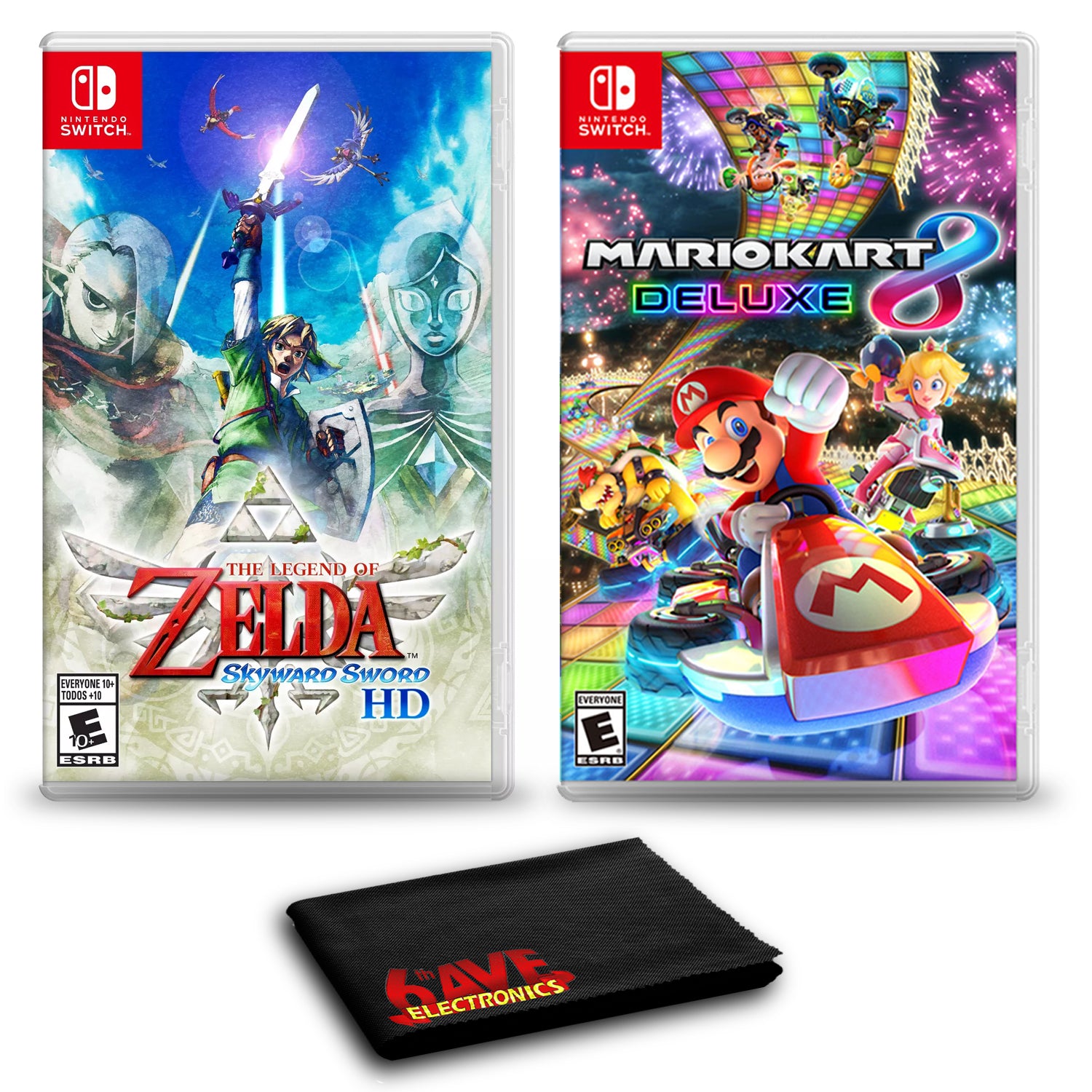 Nintendo cheapest Switch Mario Kart 8 with zelda game