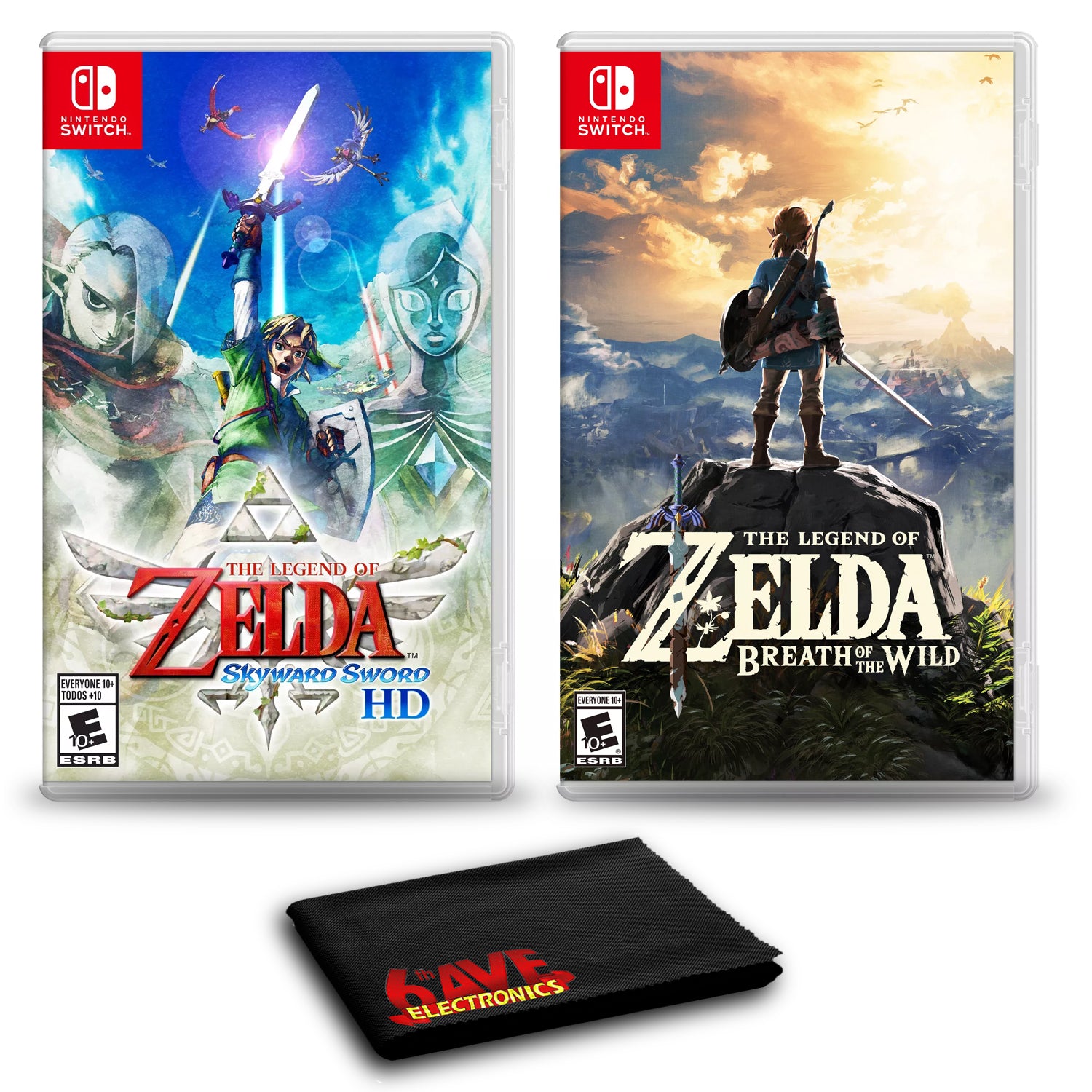 Legend authentic of zelda skyward sword bundle