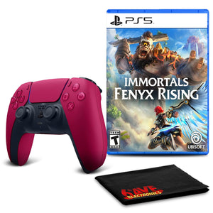 PlayStation 5 DualSense Wireless Controller Bundle with Immortals Fenyx Rising PlayStation