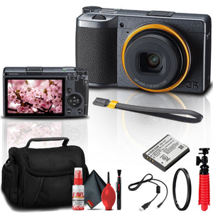 Ricoh GR III Street Edition Camera with Camera Bag and Flexible Tripod Ricoh