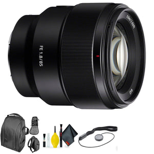 Sony FE 85mm f/1.8 Lens + Deluxe Lens Cleaning Kit - Used Sony