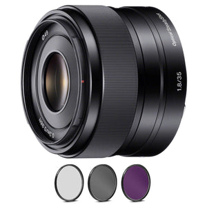 Sony E 35mm f/1.8 OSS Lens with Pro Filter Sony
