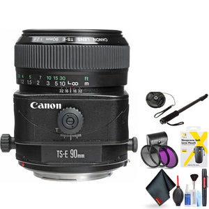 Canon Ts-E 90mm F/2.8 Tilt-Shift Lens for Canon 6D, 5D Mark IV, 5D Mark III, 5D Mark II, 6D Mark II, 5Dsr, 5Ds, 1Dx, 1Dx