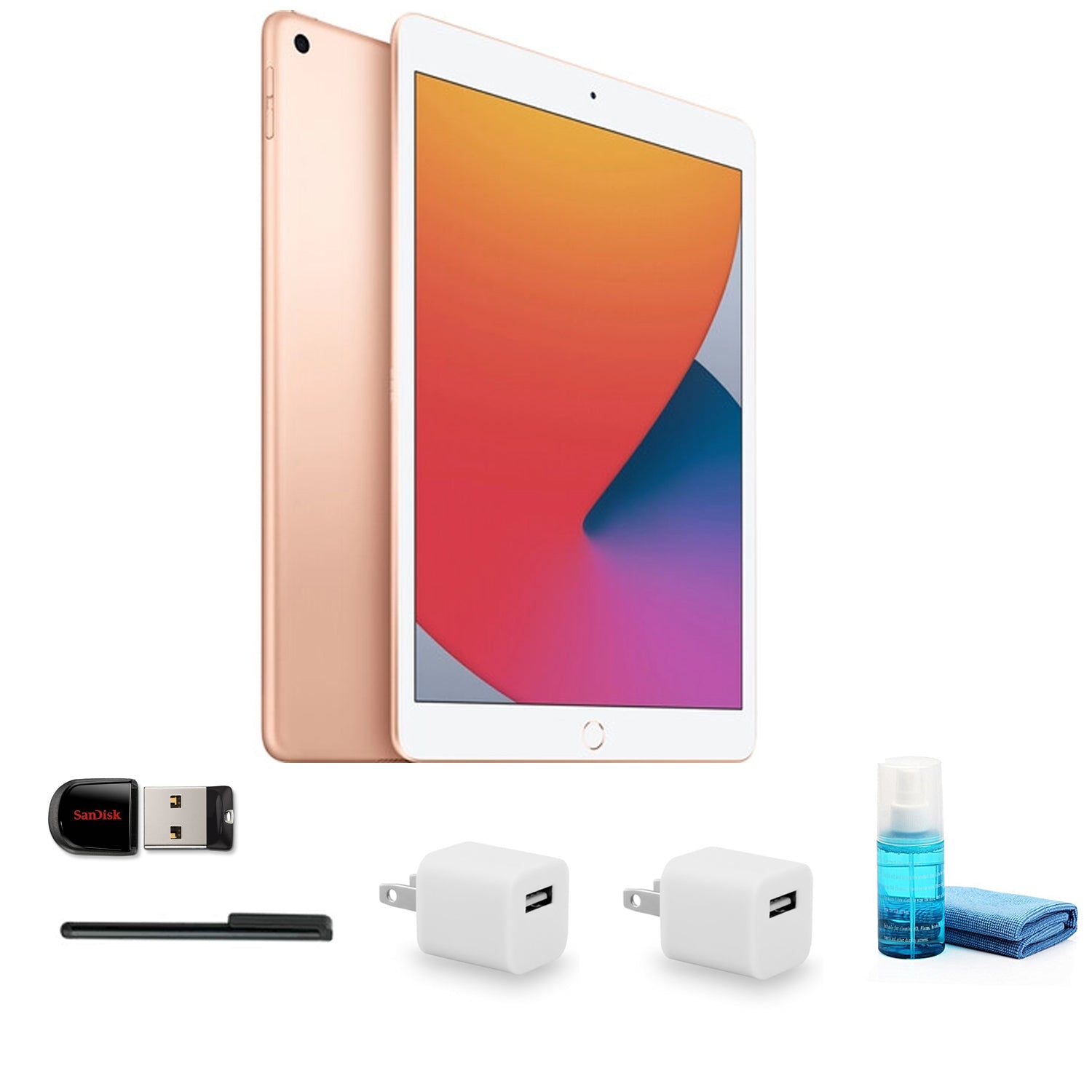 Apple 10.2 Inch iPad (8th Gen, 128GB, Wi-Fi Only, Gold) with