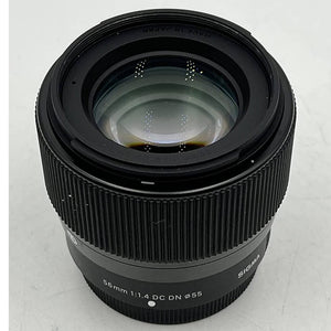 Sigma 56mm f/1.4 DC DN Contemporary Lens for FUJIFILM X - with 2X 64GB Memory Card, Editing Software and More SIGMA