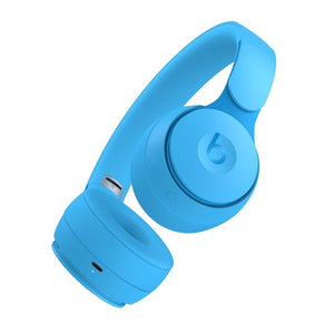 Beats Solo Pro Wireless On-Ear Headphones- Light Blue with USB Adapter Cubes - Used BeatsByDre