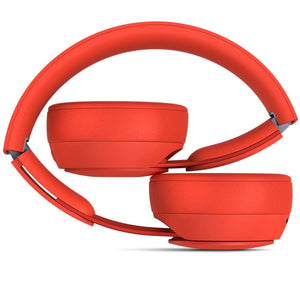 Beats Solo Pro Wireless On-Ear Headphones - Red with USB Adapter Cubes - Used BeatsByDre