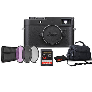 Leica M11 Monochrom Rangefinder Camera 20208 with 64GB Memory Card and More Leica