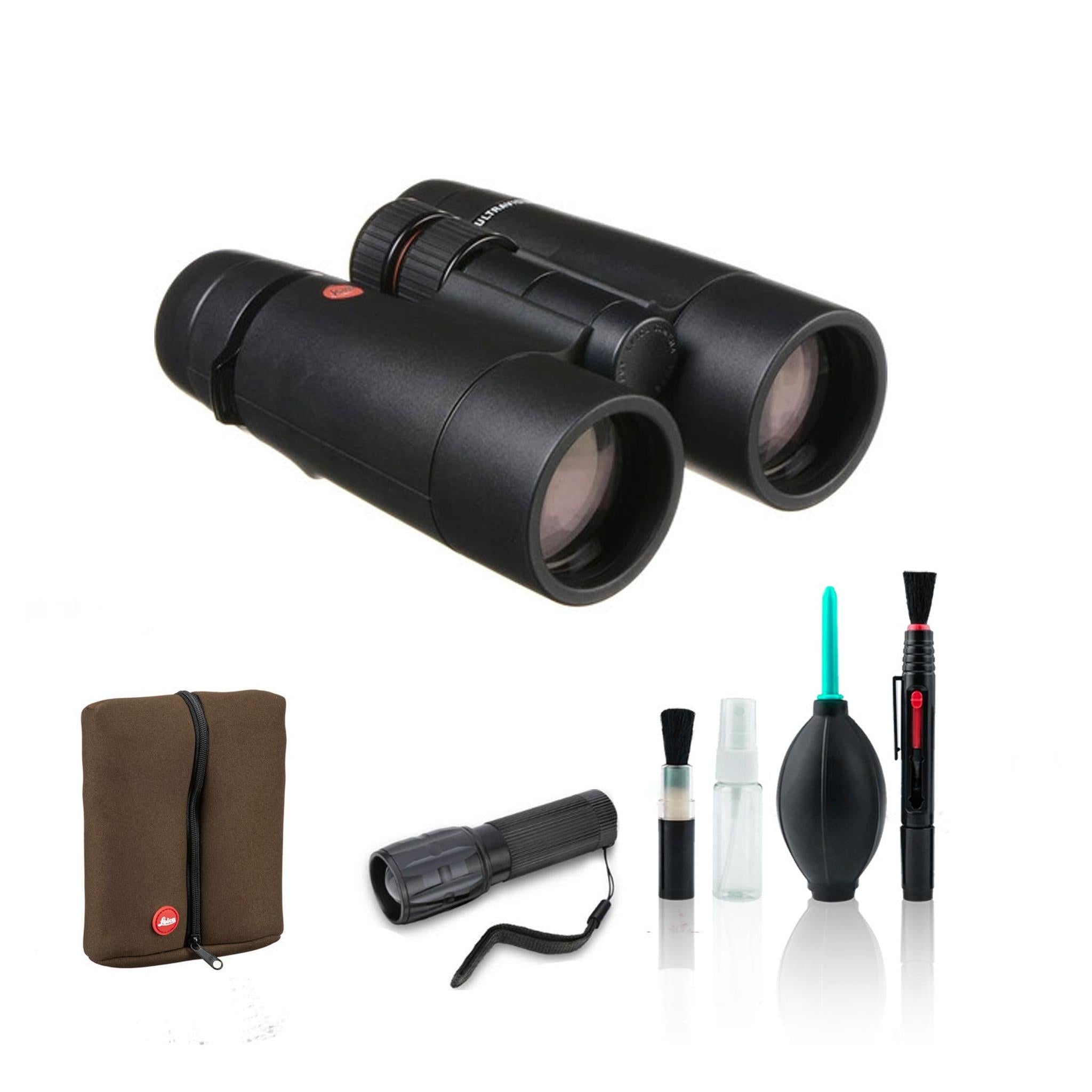 Leica 10x50 Ultravid HD-Plus Binoculars 40096 with Cleaning Kit - Leica