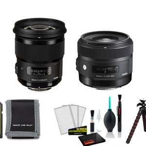 Sigma TWO Lens ART Bundle for Nikon Cameras International Model - SIGMA
