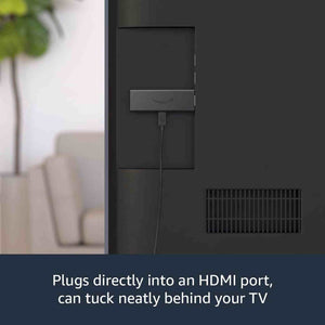 Amazon Fire TV Stick 2021 + Smart Plug + Cat5 Cable + Batteries 6th Ave Electronics