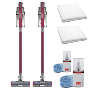 2 Shark IZ362H Anti-Allergen Cordless Lightweight Stick Vacuums Bundle Shark