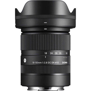 Sigma 18-50mm f/2.8 DC DN Contemporary Lens for Sony E With Accessories Sigma