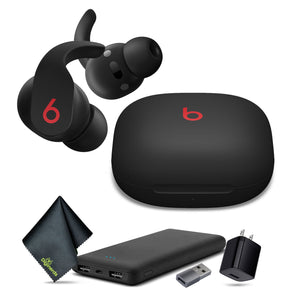 Beats Fit Pro Noise-Canceling True Wireless In-Ear Headphones Black Bundle and Accessories Beats