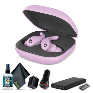 Beats Fit Pro Noise-Canceling True Wireless In-Ear Headphones Purple Bundle + Accessories Beats