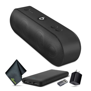 Beats Pill+ Standard Collection Portable Speaker Black Bundle And Accessories Refurbished - Used Beats