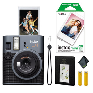 FujiFilm Instax Mini 41 Instant Film Camera + Instax mini Film 20 Sheets