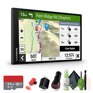 Garmin RV 795, microSDXC Ultra 64GB Memory Card, USB Card Reader, SD/microSD Garmin