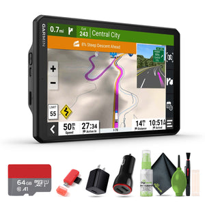 Garmin RV 895 MT-S, microSDXC Ultra 64GB Memory Card, USB Card Reader,SD/microSD