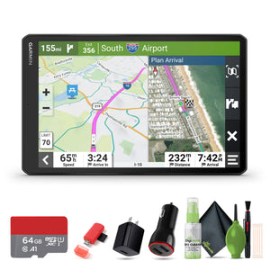 Garmin RV 1095, microSDXC Ultra 64GB Memory Card, USB Card Reader, SD/microSD