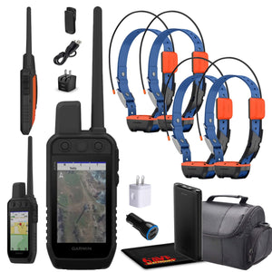 Garmin Alpha 300 Handheld With 4x Alpha T20 Advanced Tracking & Training System 6th Ave Electronics