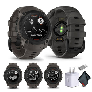 Garmin Instinct E 40mm Outdoor GPS Smartwatch 14 Days of Battery Life, Charcoal Garmin