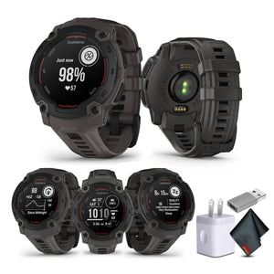 Garmin Instinct E 45mm, Outdoor GPS Smartwatch 16 Days Battery Life, Charcoal Garmin