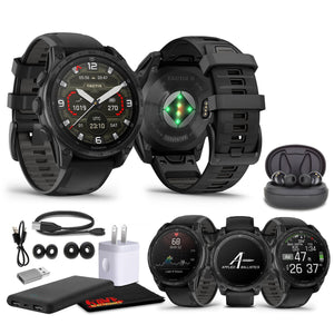 Garmin tactix 8 47mm, AMOLED Display, Premium Tactical GPS Smartwatch, Includes Applied Ballistics Ultralight Solver