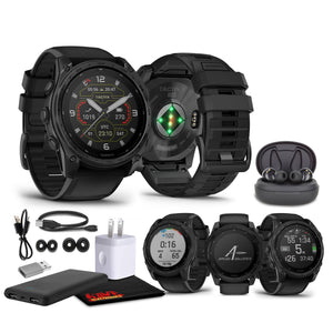 Garmin tactix 8 51mm, Solar Charged Display, Premium Tactical GPS Smartwatch, Includes Applied Ballistics Ultralight Solver