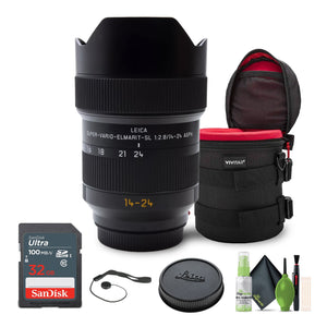 Leica Super-Vario-Elmarit-SL 14-24mm f/2.8 ASPH. Lens L-Mount + Bundle Leica