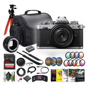 Nikon Z fc Mirrorless Digital Camera New + Z 28mm Lens + FTZ II Mount Adapter + More Nikon