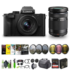 Panasonic Lumix G100D 4K Mirrorless Camera, Youtube Vlogger Kit Bundle Panasonic