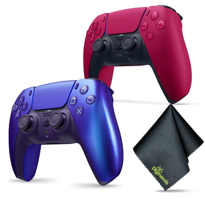 Sony PS5 DualSense Wireless Controller - Chroma Indigo + Cosmic Red PlayStation