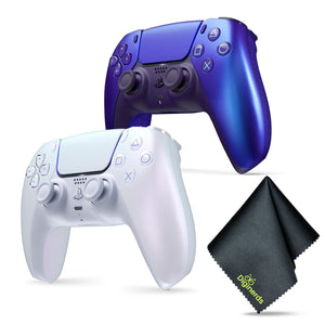 Sony PS5 DualSense Wireless Controller - Chroma Pearl + Chroma Indigo PlayStation